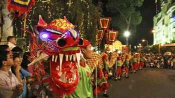 Vietnamese traditional Tet recreated in heart of Hanoi’s Old Quarter