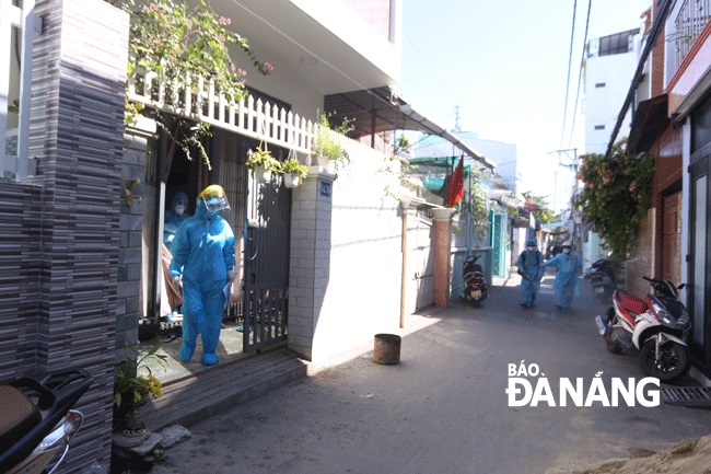 The house of the country's 418th patient went for medical examinations have been already disinfected.