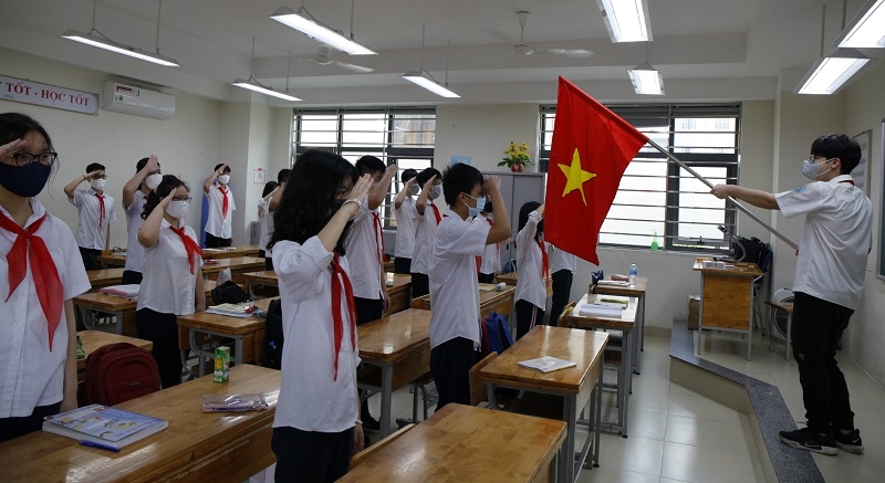 first day of children in hanoi and ho chi minh city to return schools photo story