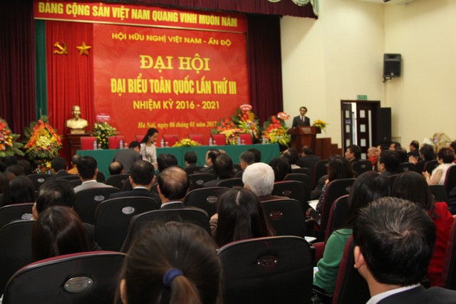 Vietnam-India Friendship Association convenes third Congress