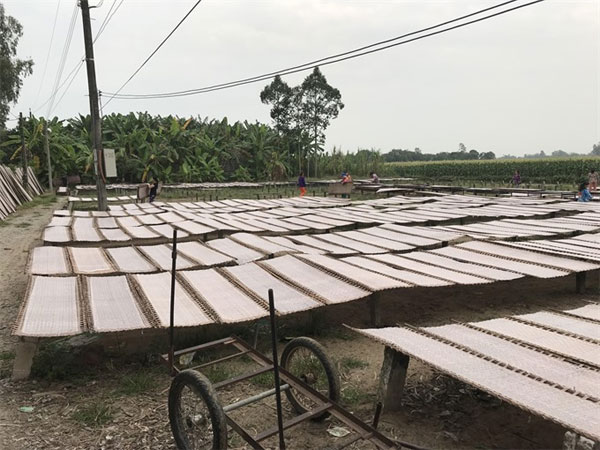 Rice paper village keeps ancient craft alive