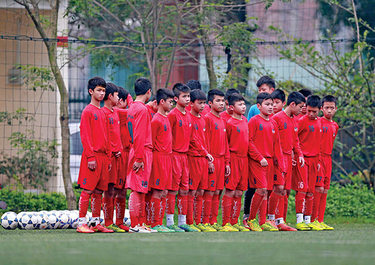 A future generation of Vietnamese footballers ready to shine