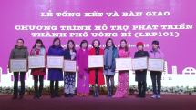 ActionAid Vietnam reviews 22-year project of urban poverty reduction in Uong Bi