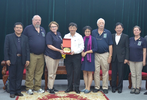 Vietnam Veterans of America representatives visit Da Nang