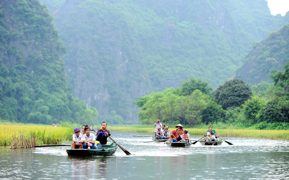 Trang An - meeting place of river and mountains