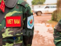 peacekeepers sent off to un mission