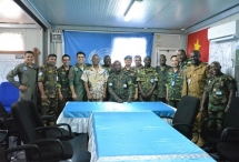 vietnamese peacekeepers make barren bentiu greener