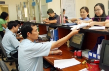 the trade customs clearance in tan thanh border gate restored its normal