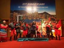 The 21st anniversary of South Africa‘s Freedom Day