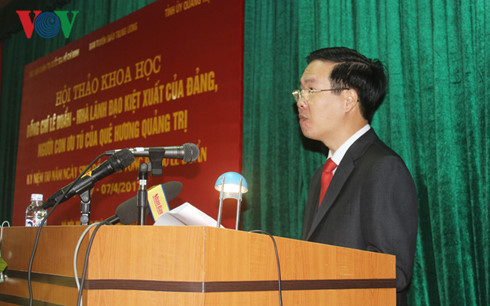 Workshop spotlights late Party Chief Le Duan’s life and career