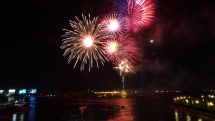 ninh binh holds firework show to mark establishment of dai co viet dynasty