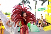 parade of 1000 dancers kicks off dong hoi tourism festival