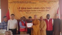vietnamese buddhists send aid to mozambiques storm victims