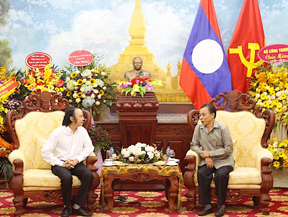 Vietnam Times asks for Lao Embassy’s support in developing its Lao online site