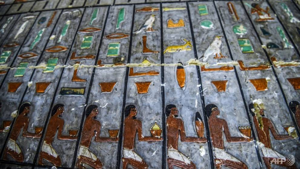 Egypt unveils colourful Fifth Dynasty tomb