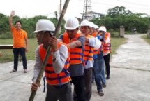 thua thien hue 130 international volunteers help improving childrens education environment