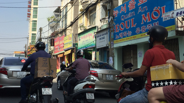A Korean neighborhood in Saigon