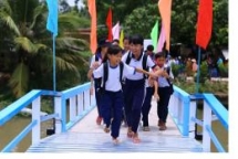 the reach bringing dream bridge to people of thua thien islet vinh long province