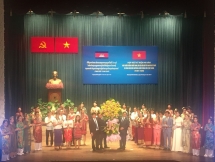 work on vietnam cambodia friendship monument in kampong speu started