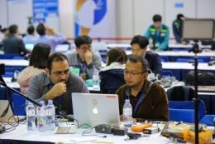 foreign reporters commend dprk usa summit imcs working facilities