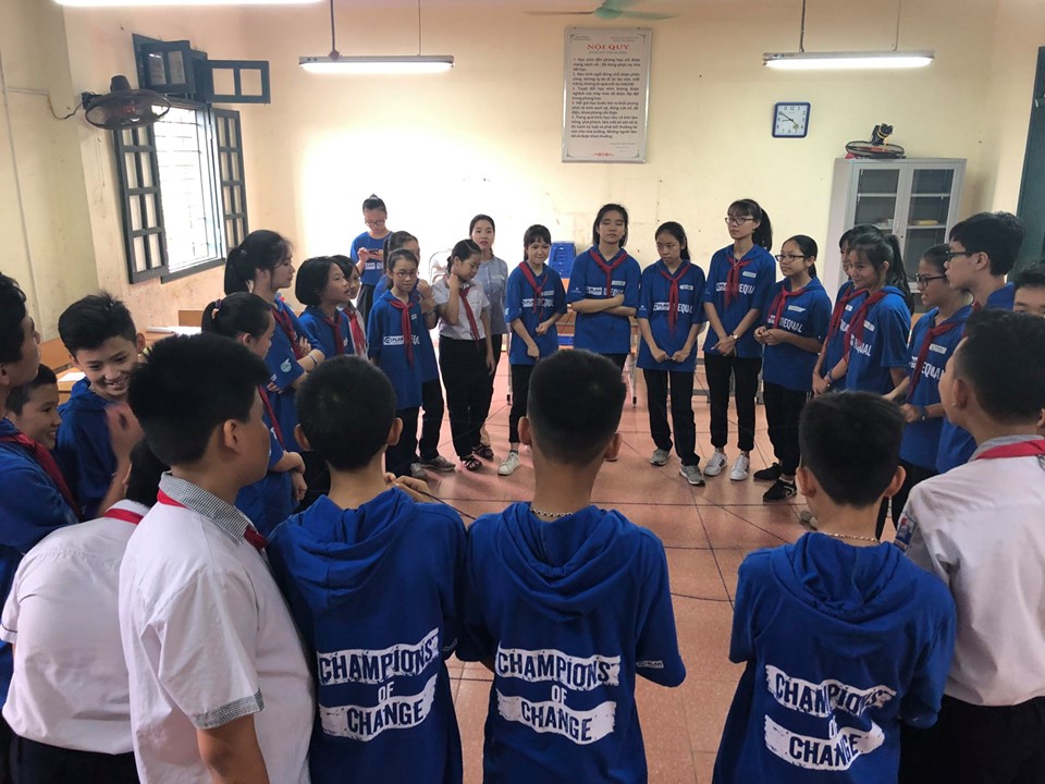 Plan International Vietnam provides gender equality trainings to 800 students