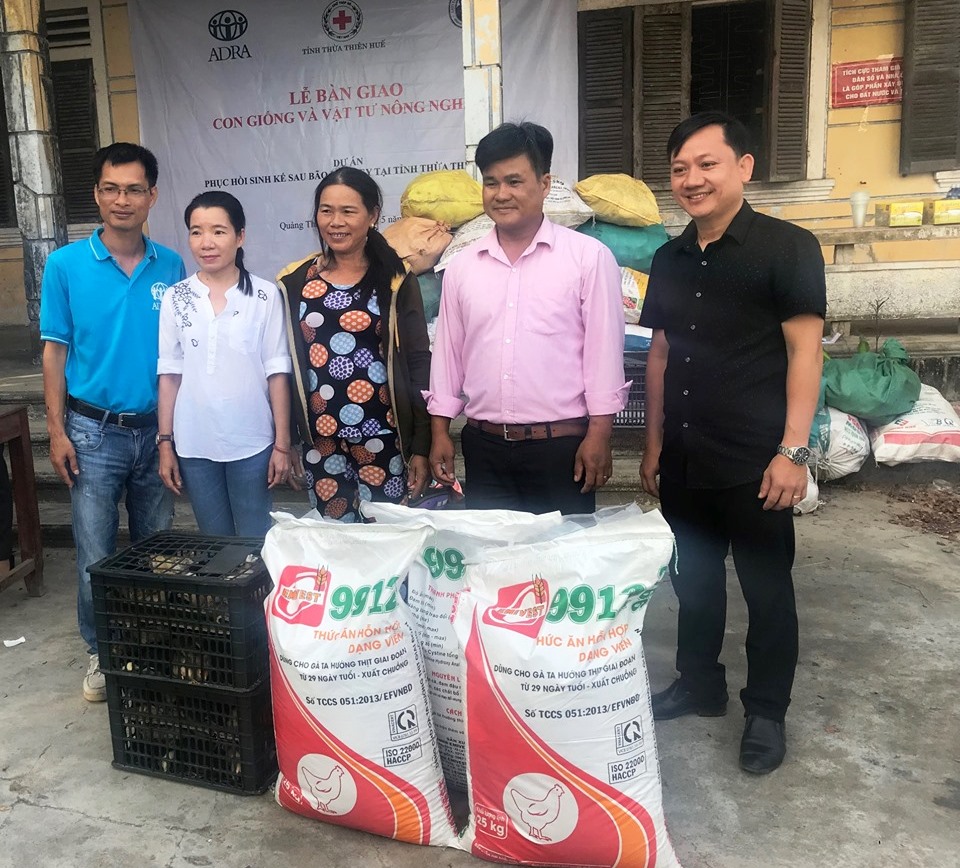 ADRA helps households overcome damages by Typhoon Damrey