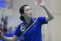 Couple Tien Minh-Vu Thi Trang play at Canadian Open Badminton Tour