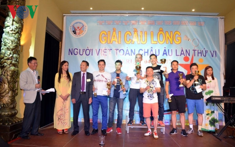 Berlin badminton tournament attracts oversea Vietnamese players