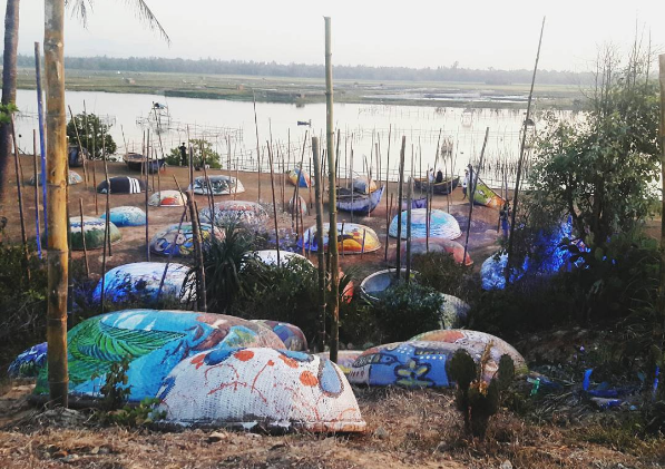 Colourful art road in Quang Nam’s small fishing village