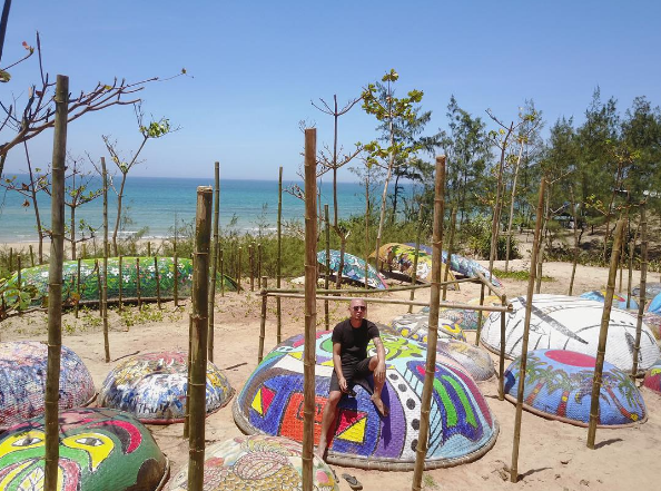 Colourful art road in Quang Nam’s small fishing village