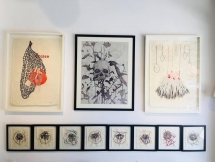 French artist uses Vietnamese paper and embroidery to heal the wound