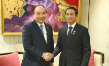 pm active on sidelines of acmecs 8 clmv 9