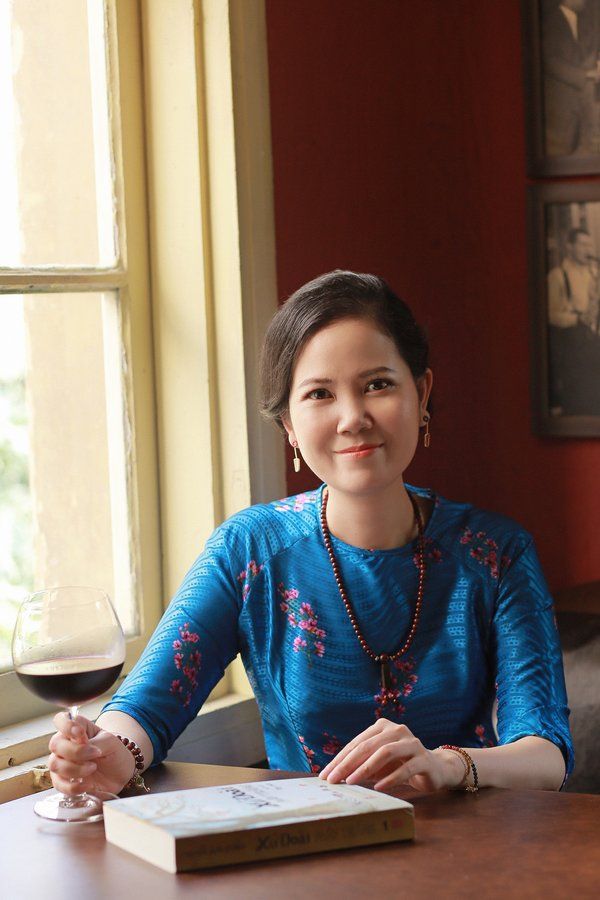 Vietnamese artist painting on climate change grabs attention at the United Nations Day of Vesak