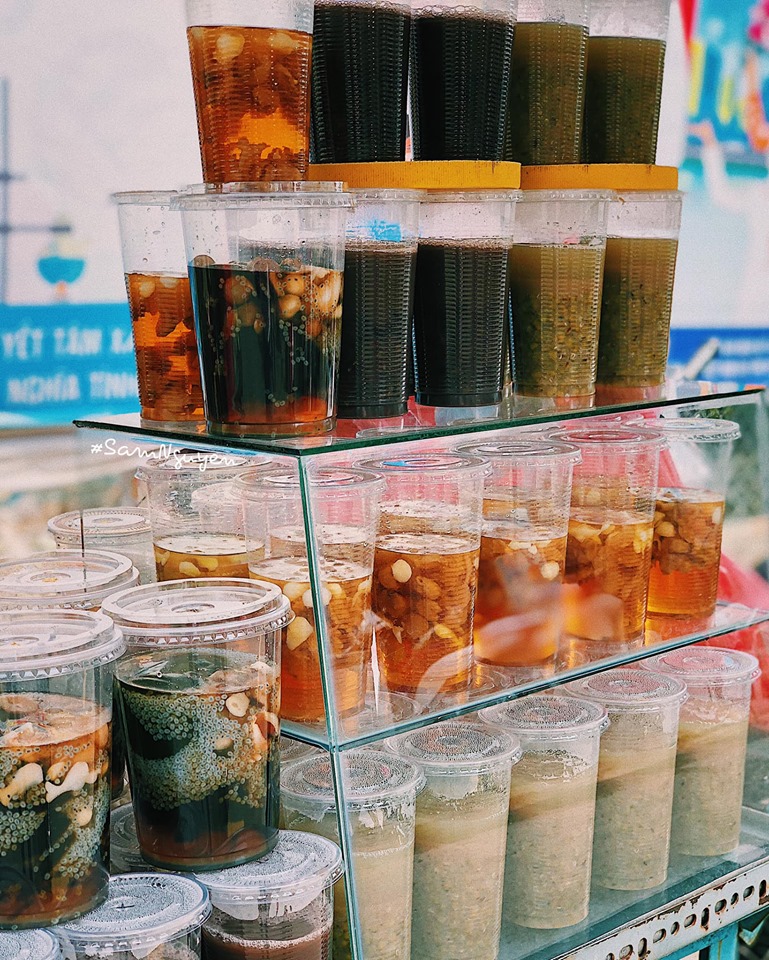 Suong sam jelly - cold treat for summer days