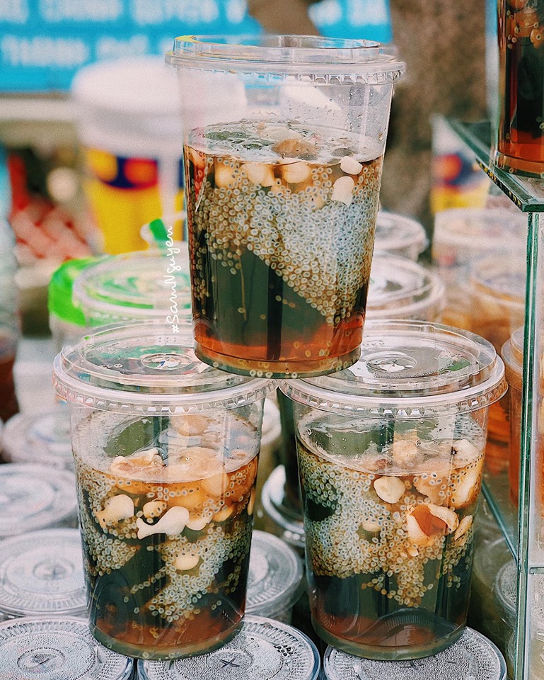 Suong sam jelly - cold treat for summer days