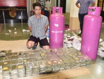 large drug trafficking ring with 490 cakes of heroin busted