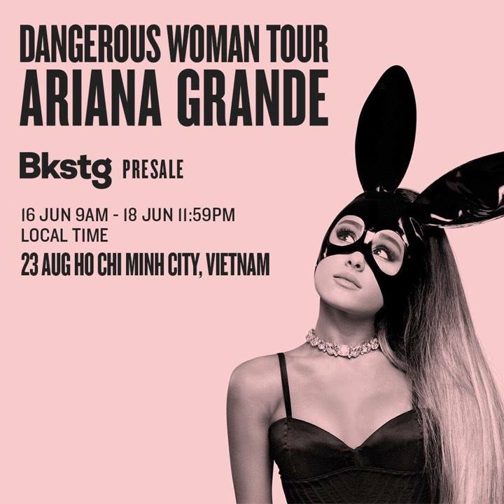 Ariana Grande to perform in Vietnam in August