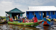 floating school for vietnamese students opens in tonle sap lake cambodia
