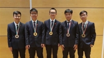 vietnamese students reap two golds of the international physics olympiad