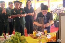 quang tri province holds requiem service for martyrs