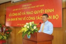 deputy chairman of nam dinh peoples committee appointed as member of vufo partys designated representation