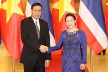 Vietnam, Thailand should keep mutual support at int’l parliamentary forums