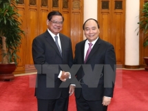 PM lauds Vietnam-Cambodia cooperation in combating crimes