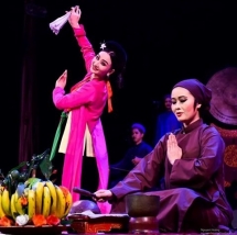 9x student enlivens traditional theatre figures