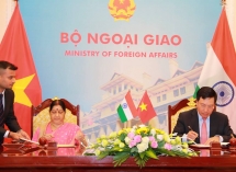 vietnam india hold 16th joint committees meeting in hanoi