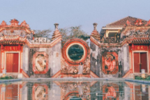 check in at 400 year old tam quan ba mu pagoda in hoi an