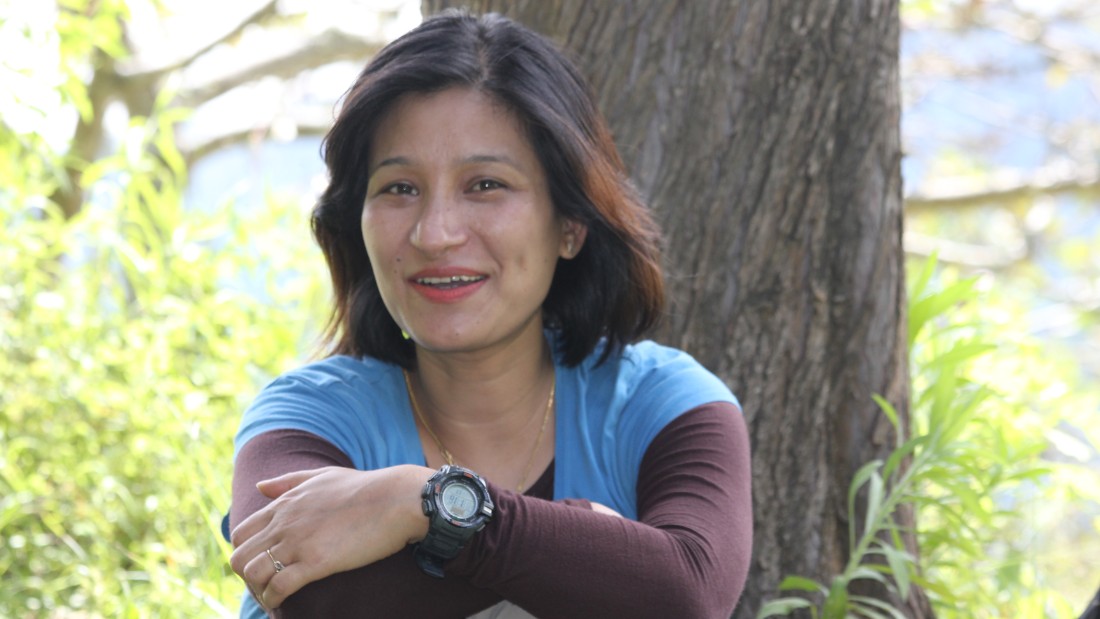 Mountain climber Anshu Jamsenpa.