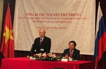 general secretary encourages ov to contribute to vietnam russia ties