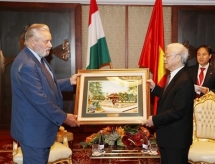 dang vu nhat thang becomes president of hanois vietnam hungary friendship association