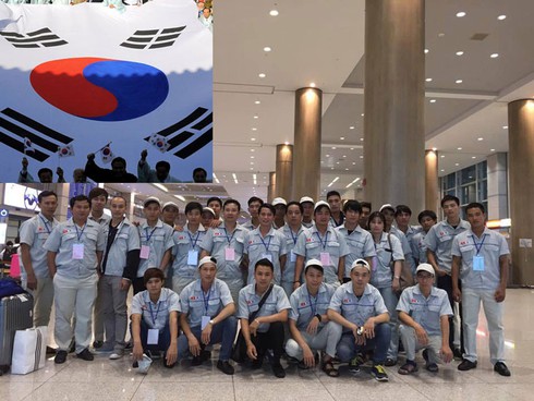nearly 1,000 illegal vietnamese workers in rok voluntarily return home hinh 0
